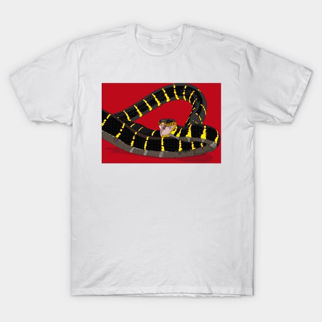 Snake T-Shirt by GilbertoMS